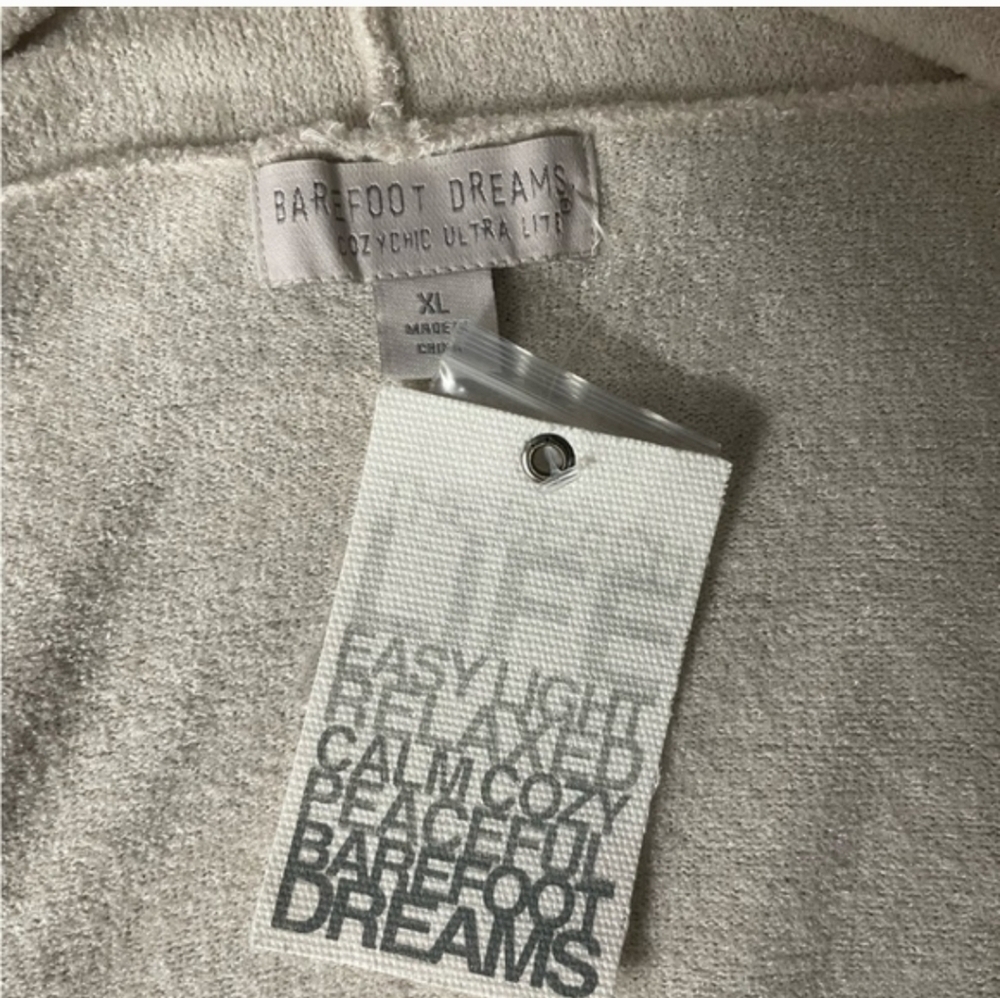 Barefoot Dreams Pearl White Long Cardigan XL - Picture 5 of 5
